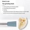 Dental Composite Silicone Polisher Ceramic Porcelain Teeth Polishing Tool For Low-Speed Handpiece Contra Angle/Right Angle