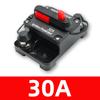 PINMOAP Car Audio Power Fuse Holder Circuit Breaker Car RV Yacht Circuit Breaker Recoverable Breaker Switch 30A-300A 12V-48V DC Fuses4