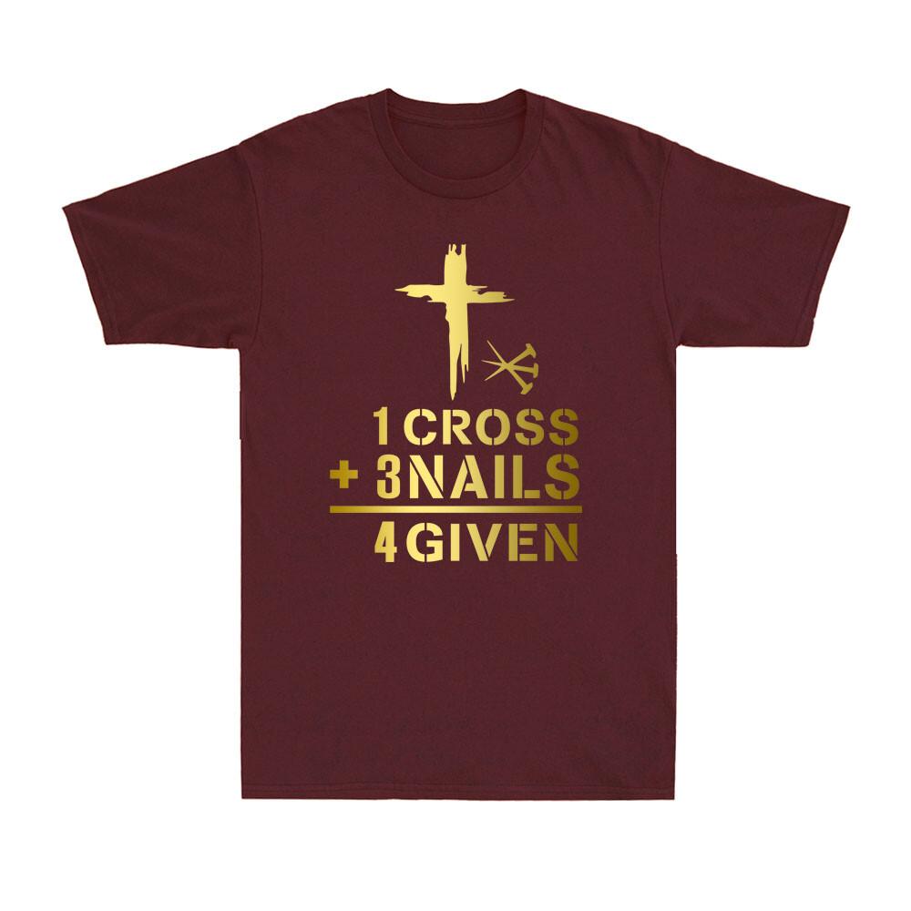Christianity Jesus Cross Faith Bible Religious Funny Gift Unisexs Cotton Tshirt