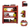 1/64 Car Garage Repair Shelves Auto Scene Architectural Buildings Accessory Props