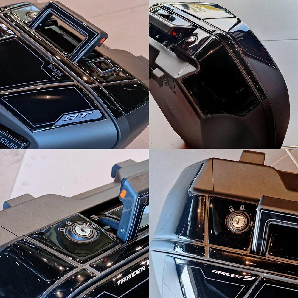 For Tracer 9 9GT / + Motorcycle Protection Suitcases Bags 3D Epoxy Resin Protective Sticker Kit 2021 - 2025