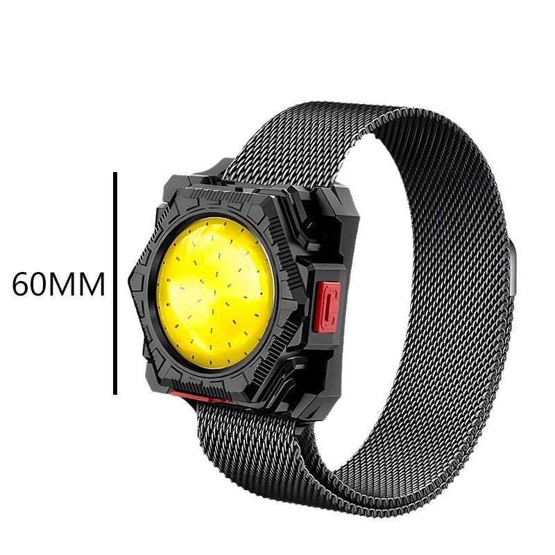 Multifunctional 3-In-1 Strong Flashlight Headlight Wrist Light Waist Bag Light Watch Light Household Work Light Car Repair Light