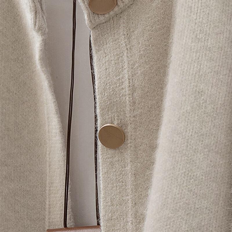 Women's Single-Breasted Knit Cardigan Sweater