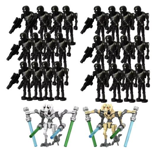Children's Building Block Toy: Multi-Model Assembly Set of Combat Robot Soldiers – Educational Gift