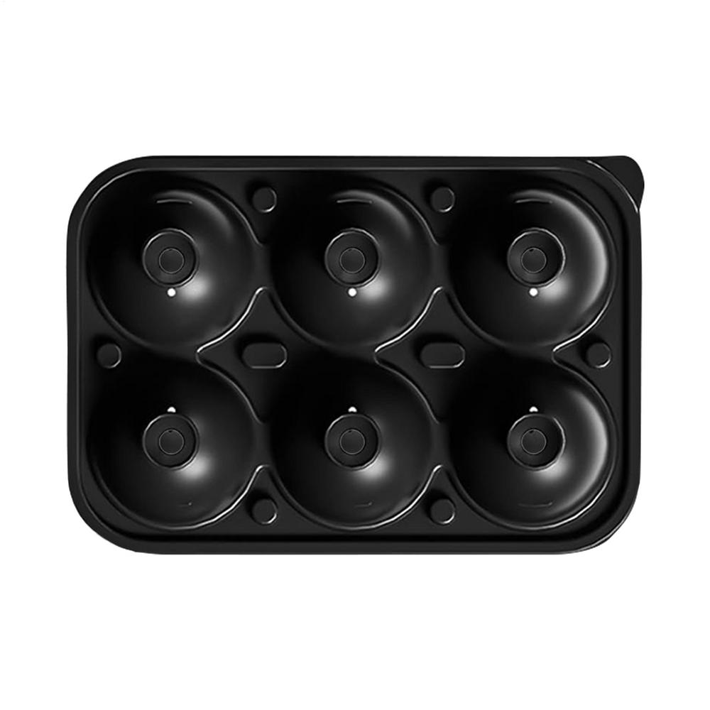 Isformbricka Silikonisförvaring För Frys Med Basebollformad Lättsläppt Isboll Tål Diskmaskin För Cocktails Bourbon