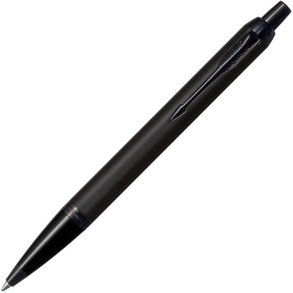 PARKER Parker Tükenmez Kalem IM Mat Siyah BT Orta Boy, Kalıcı Hediye Kutusu İçinde İthal Edildi 2127897Z