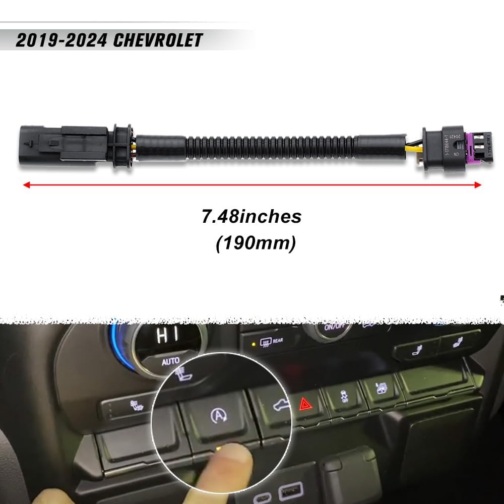 Auto Start Stop Eliminator for 2024 2025 Chevy Trax 2019 Chevy Cruze 2019-2024 Chevy Blazer Malibu Equinox 2021-2024 Trailblazer 2020-2023 Traverse