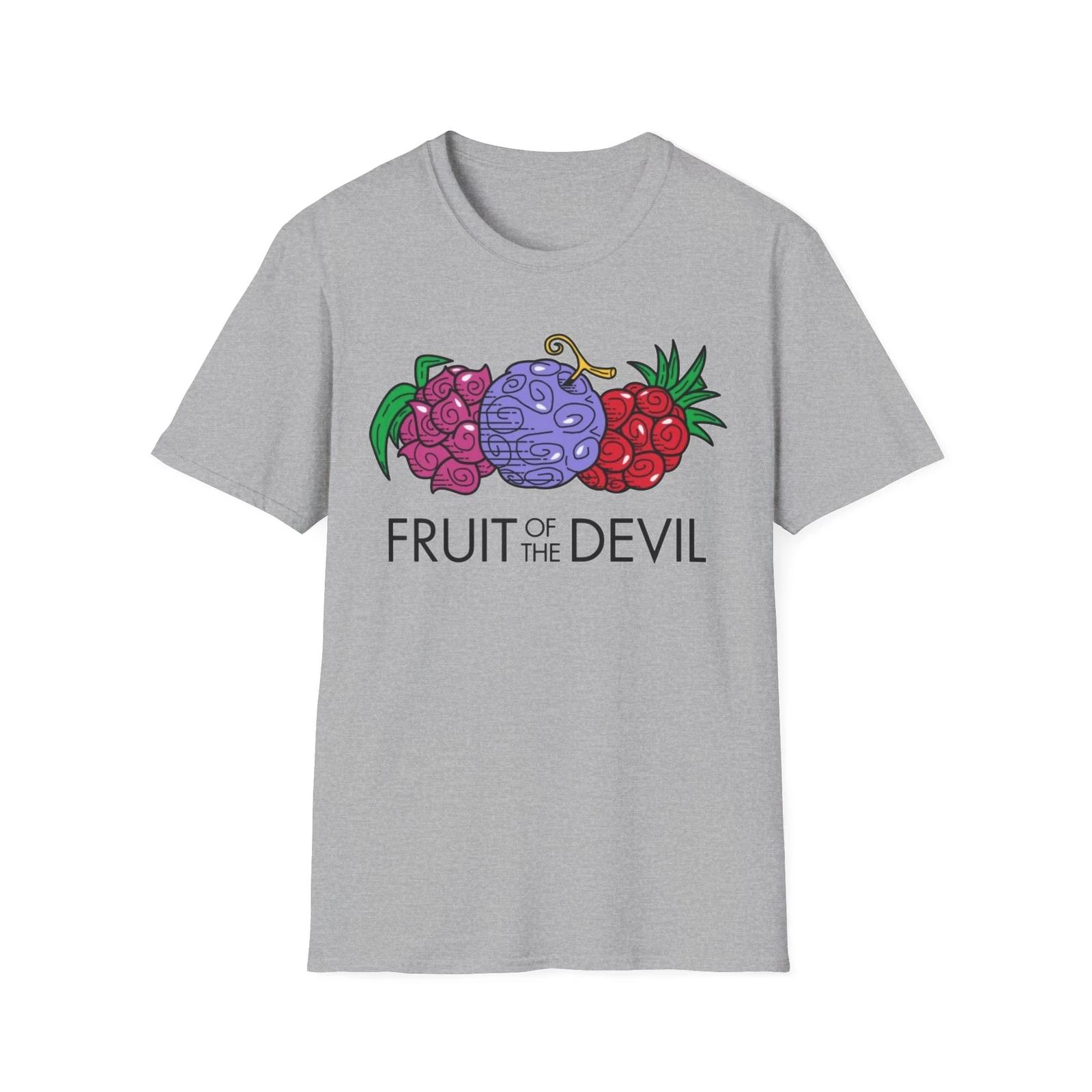 Devil Fruit Shirt, Anime Tee, One Piece Shirts, Manga, Unisex Softstyle T-Shirt S