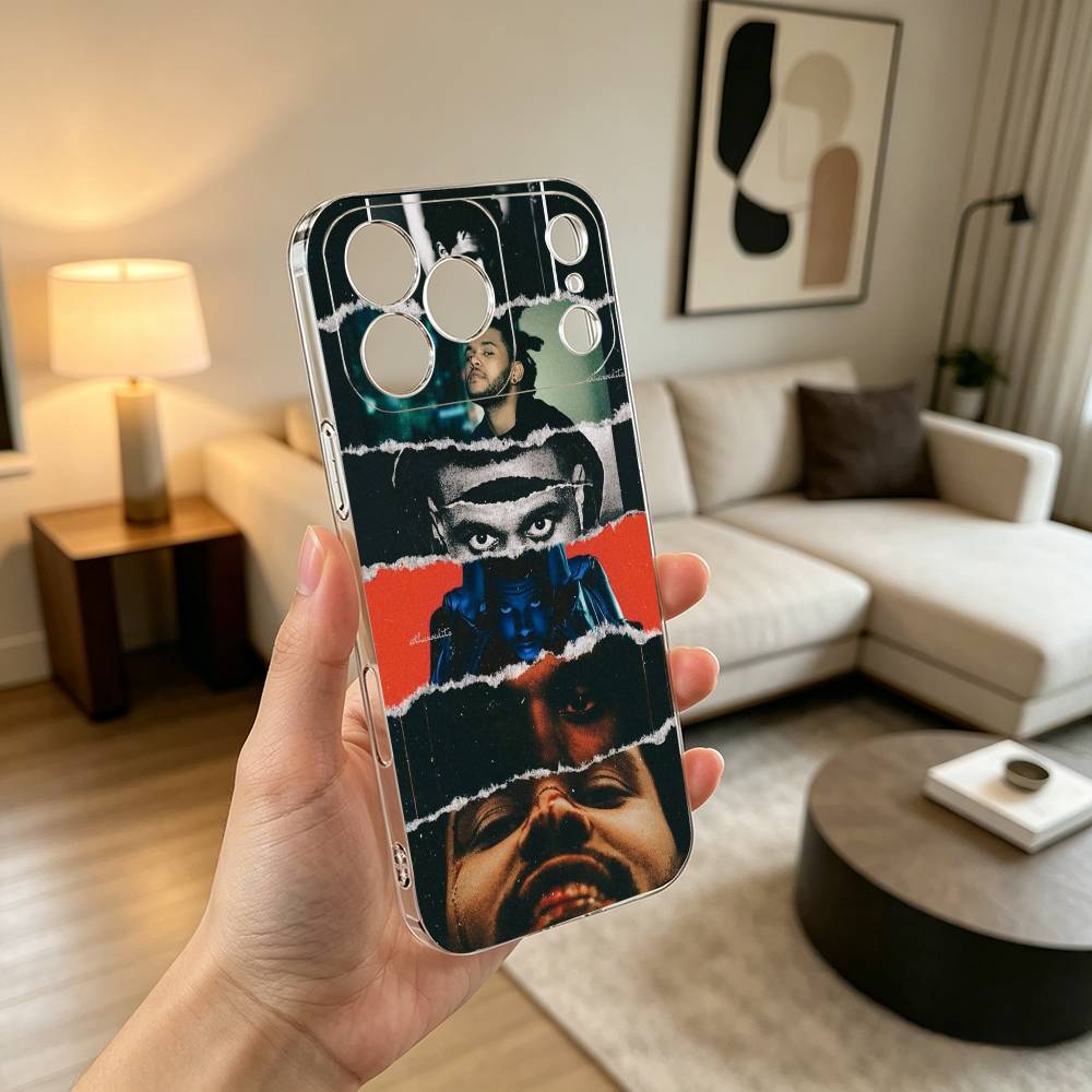 The W-Weeknd X-O  Phone Case For iPhone 17 16 15 14 13 12 11 Mini Pro Max Plus Transparent Cover