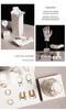 Handcrafted Plaster Hand Jewelry Display Stand - Earring Holder Ornament