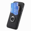 For Xiaomi 15T Case PU Leather Coated PC+TPU Phone Cover with Ring Holder Card Slots