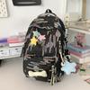 Girl Backpack School Bag With Nylon Material For Middle School Students