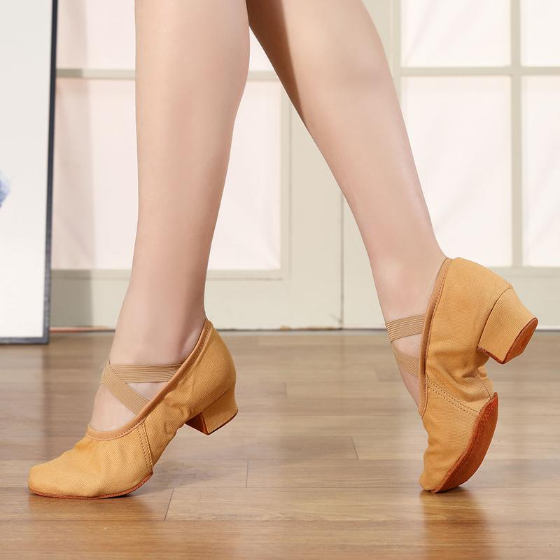 

Балетные Туфли Женские Туфли для Преподавателей Сценические Тренировочные Туфли Мягкая Подошва Тапочки Обувь для Йоги Девочки Джазовые Танцевальные Туфли 35 коричневый