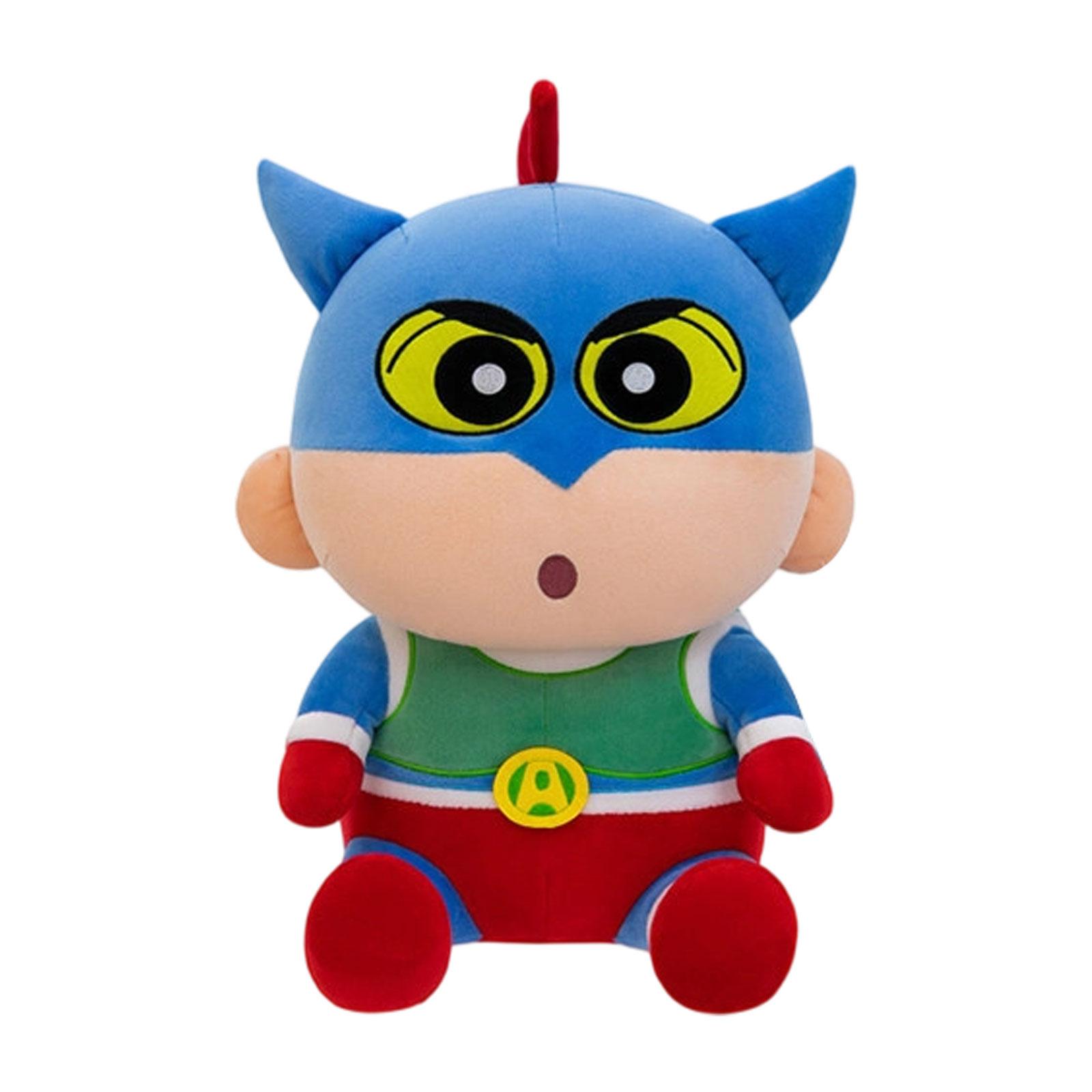 

Plush Stuffed Doll Superhero Character Soft Toy 22cm Sitting Design Child Friendly Fabric Material Safe for Collectors and Kids One Size