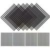 50Pcs/Pack Square Soil Grid Mat Flowerpot Hole Mesh Mats Bonsai Basin Bottom Grid Mat Multifunctional Gardening Accessories