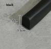 1PC 2m/78.74inch Water Retaining Strip Bathroom Sealing Stopper Shower Dam Retaining Non-slip Dry And Wet Separation Flood Barri
