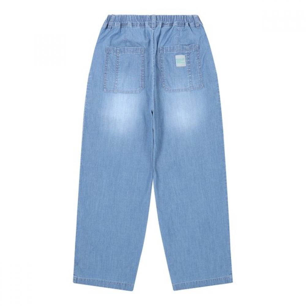 Bluetail Sky Blue Baggy Denim Pants Azb3pt02sb
