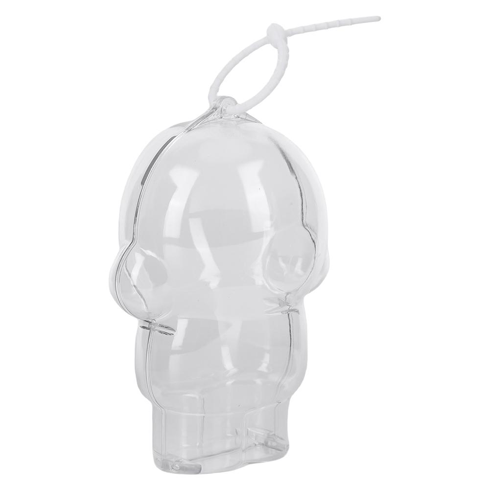 1-6PCS For Skull Panda Protective Cover Transparent Case Plush Dolls Display Bag Portable Organizer Box for Skullpanda Case Gift