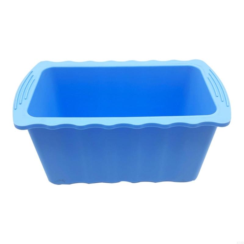 85AD Large Maker Rectangular Moulds Kitchen Flexible DIY Ice Tray