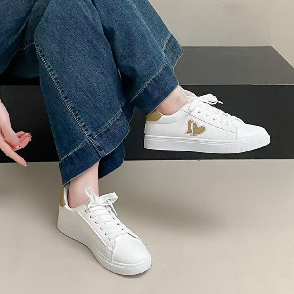 Fashion Women's Sneakers Fashion Breathable Flat Shoes Woman Soft Sole Walking Vulcanized Shoes Women Casual Comfortable Sneaker