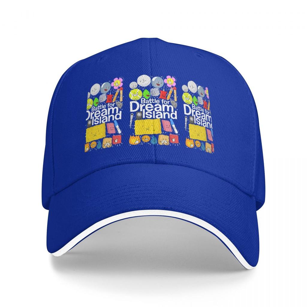 BFDI Poster Black Baseball Caps Snapback Fashion Baseball Hats Breathable Casual Casquette Outdoor For Mens And Womens