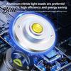 Compact Design Pocket Flashlight Mini Rechargeable High Lumens Super Bright Multiple Multifunctional Keychain Lighting Modes Waterproof Tactical