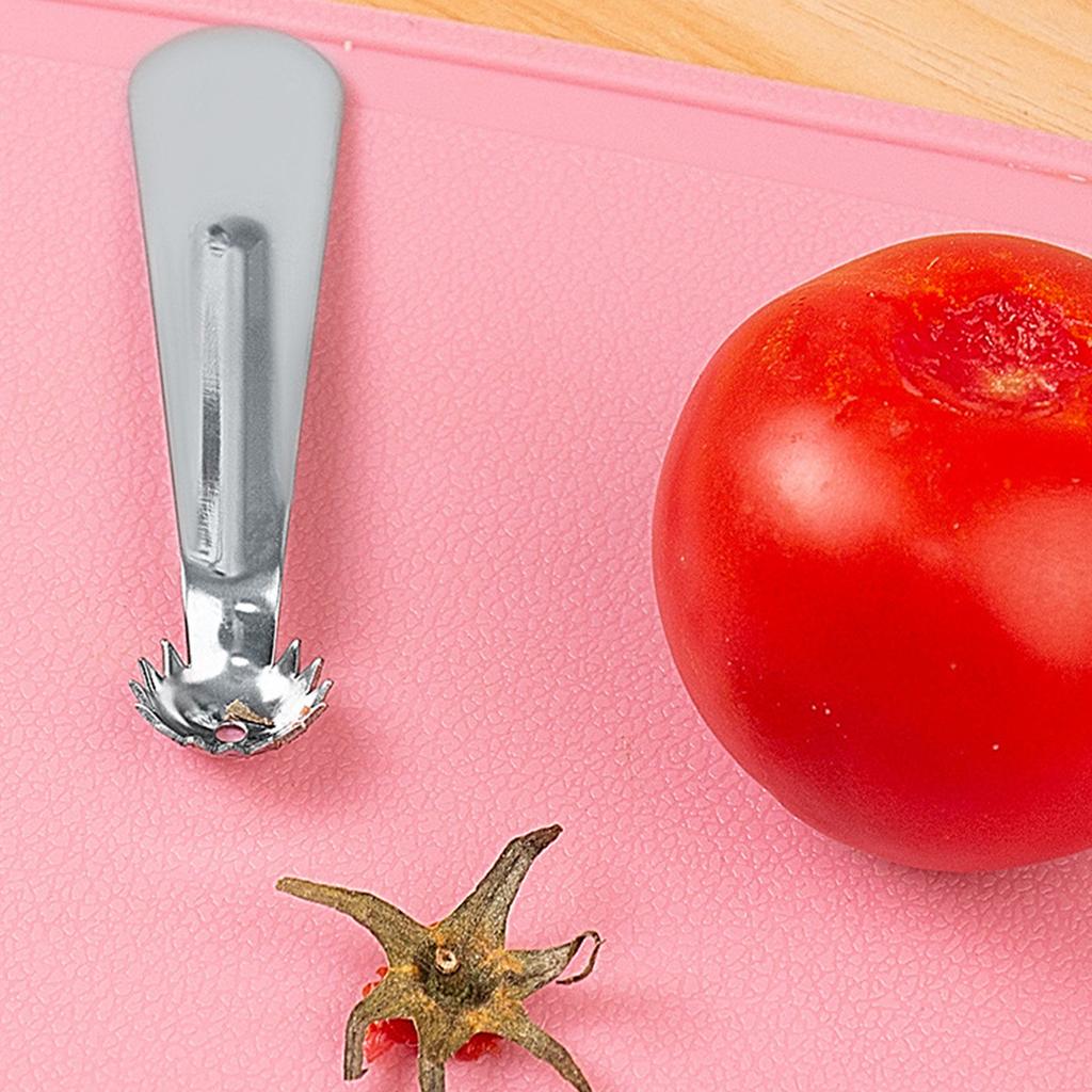 Food Grade Stainless Steels Fruit Corer Tool Set 4Pcs For Tomato Strawberry Huller And Vegetable Stem Removal Utensils