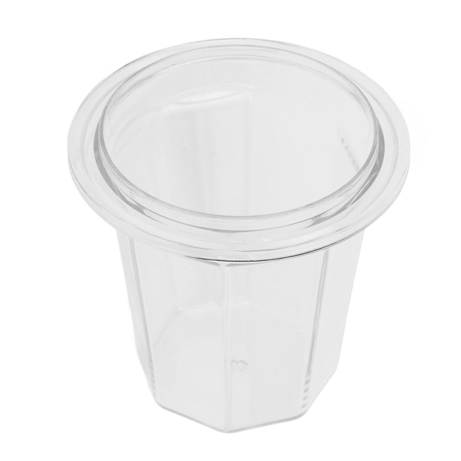 Coffee Ground Dosing Cup PC Antistatic Transparent Coffee Powder Feeder Dosing Cup for Portafilter Basket