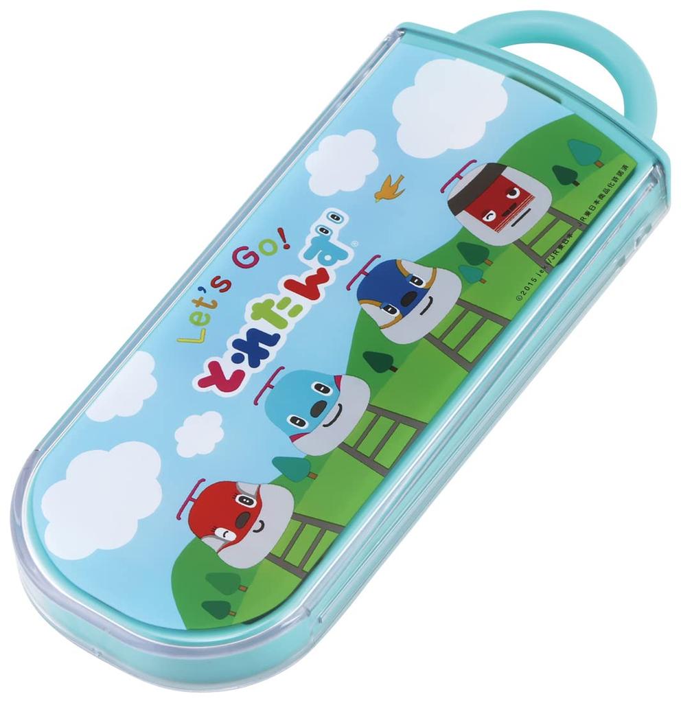 Skater Antibacterial Trio Set Fork Toretans 22 Sanrio Made in Japan Children's Chopsticks, Spoon, TACC2AG-A