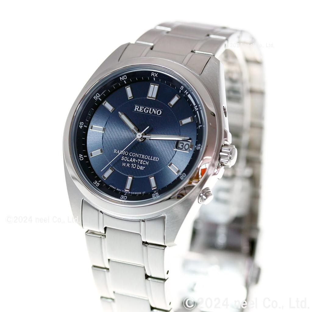 Silberne Uhr [REGUNO] [Citizen] Herren KS3-115-71