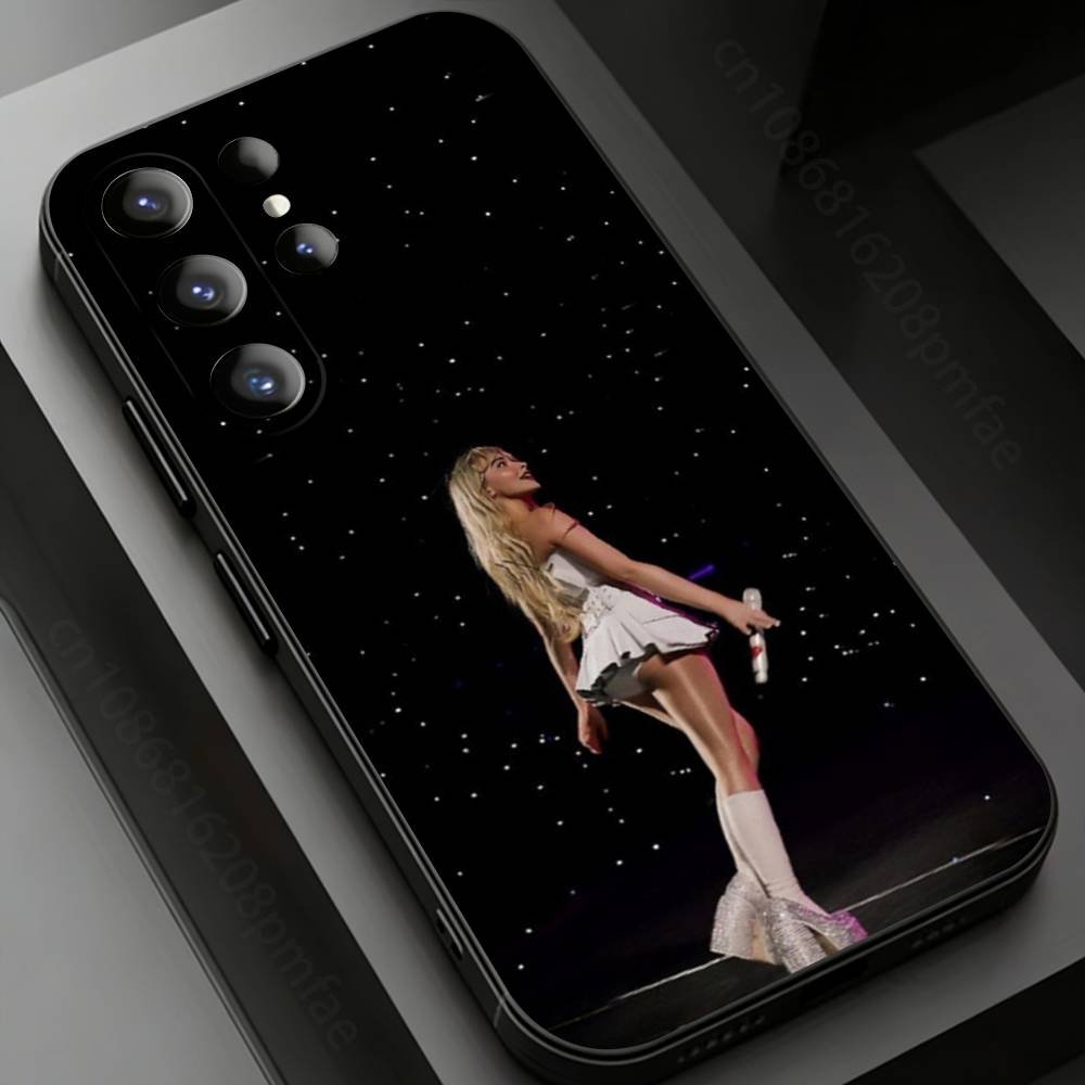 Singer S-Sabrina Carpenter Phone case for Samsung Galaxy S24,25,26,23 22,21,S20 Plus Ultra FE soft fundas cases