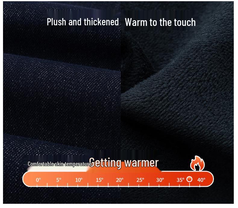 Dámské džínové kalhoty s vysokým pasem, slim fit, ležérní - Módní pro jaro/podzim 2025, široké nohavice