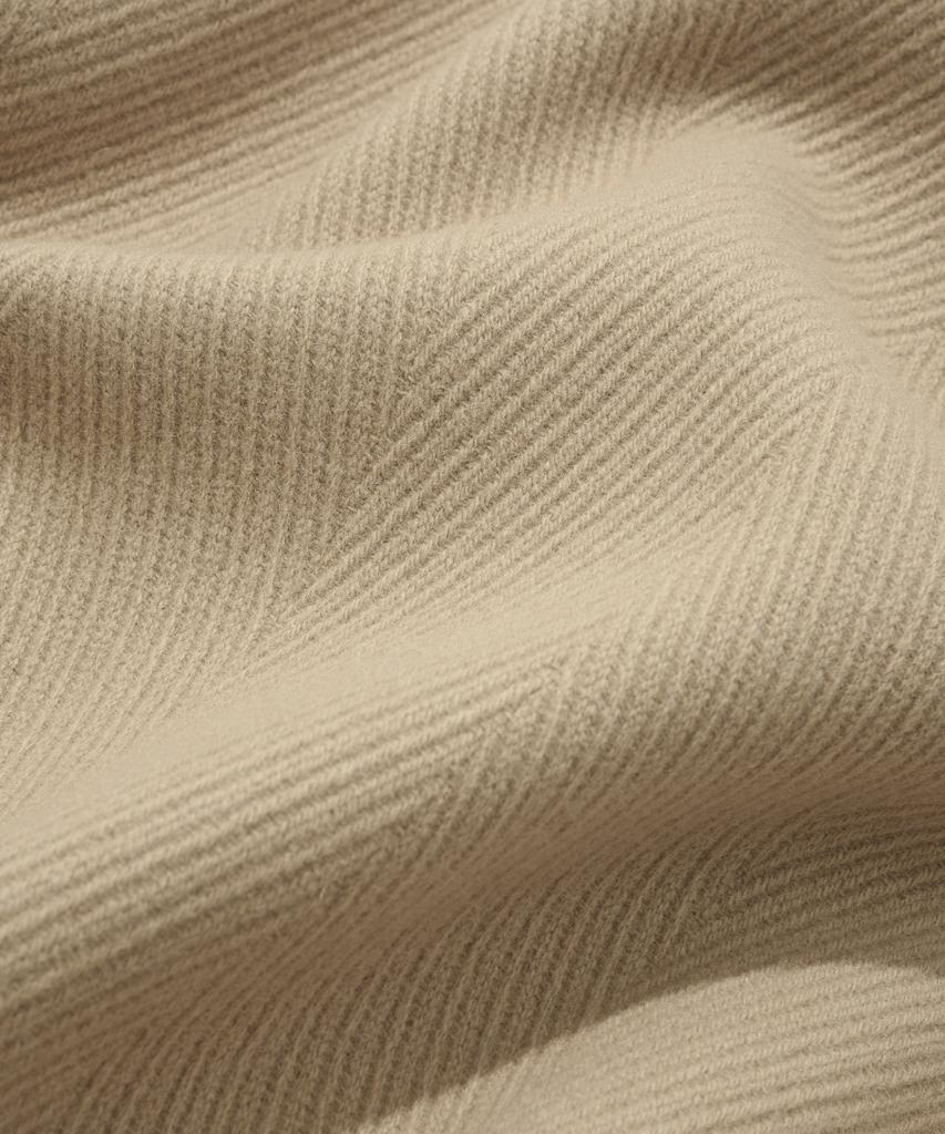 Covernat Wool Half Mac Coat Beige