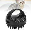 Pet Grooming Massage Brush Soft Cat Bath Brush Removes Loose Undercoat and Tangled Hair for Dogs and Cats