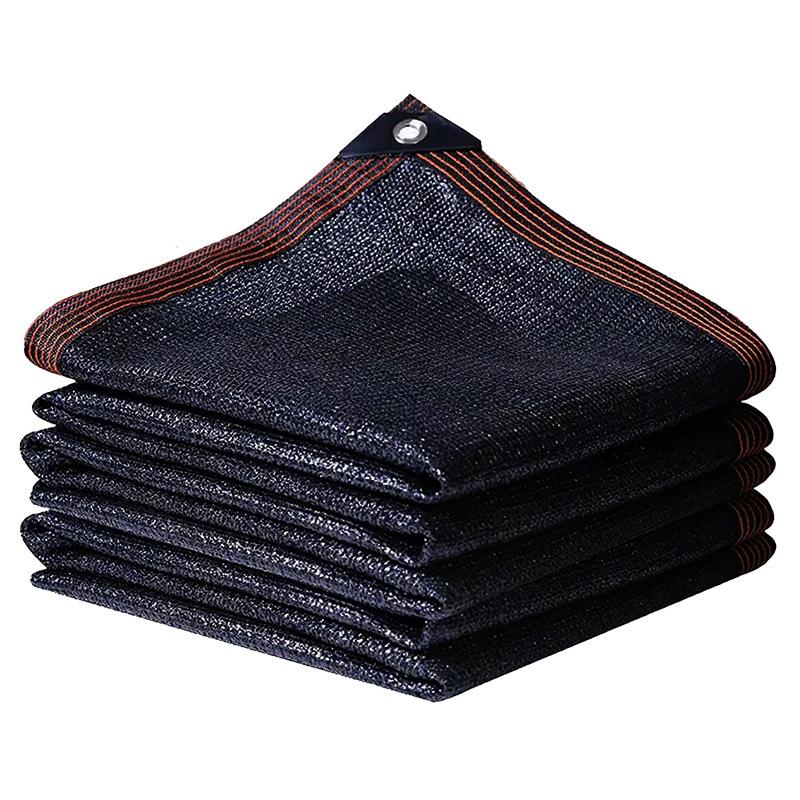 

Черная тканевая сетка для защиты от солнца с проклеенным краем и люверсами, солнцезащитная сетка для перголы, теплицы с растениями, сада, патио, навеса 2m x 3m чёрный