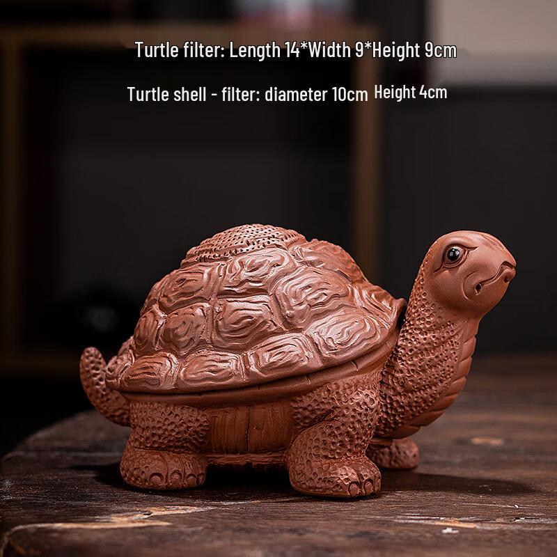 Чайное ситечко из цинчжоуской керамики в форме черепахи