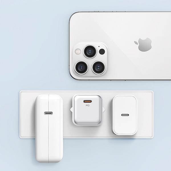 Usams Ład. Siec. 1Xusb-C Pd30W 3A(Only Head) Pd3.0 Fast Charging Czarny/Black X-Ron Series Cc186Tc01 (Us-Cc186)