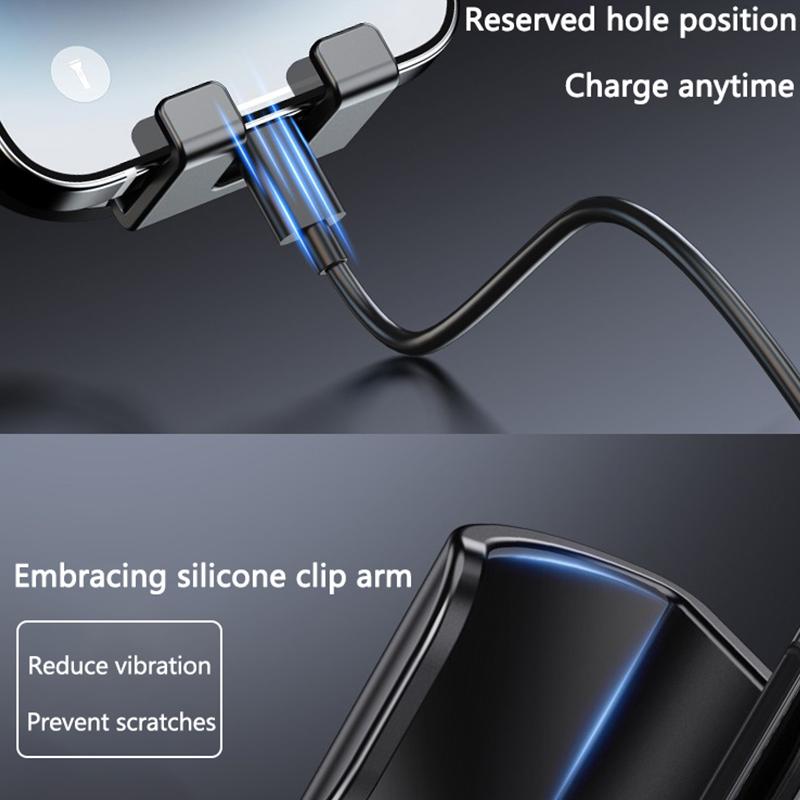WAM3 Car Air Outlet Mount Clip Interior Car Phone Holder Support Mobile Phone Holder For Mercedes Benz 2008 2009 2010 C Class W204