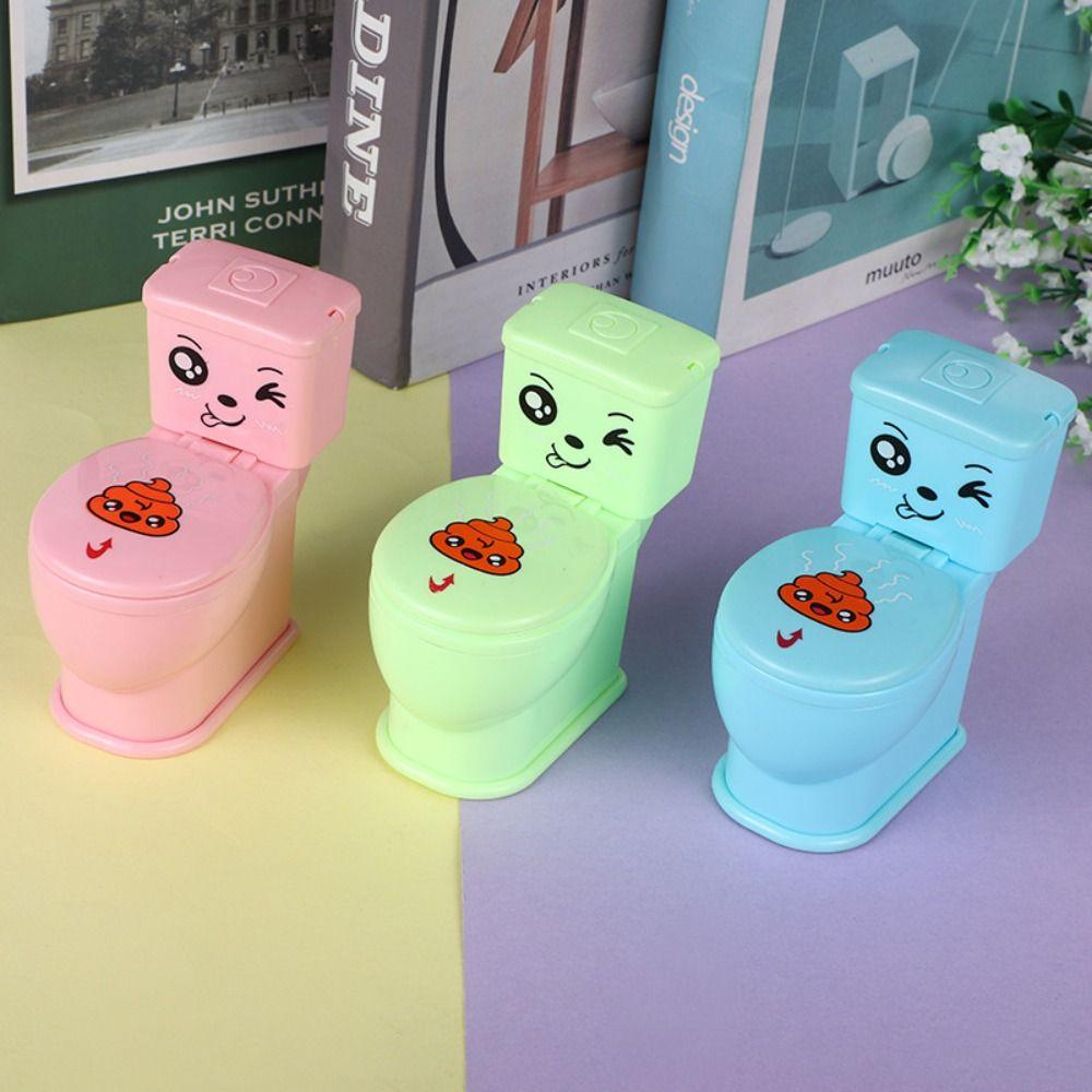 April Fool'S Day Funny Gag Toy Children'S Prank Toys Mini Sprinkler Toilet Water Spray Trick Toy