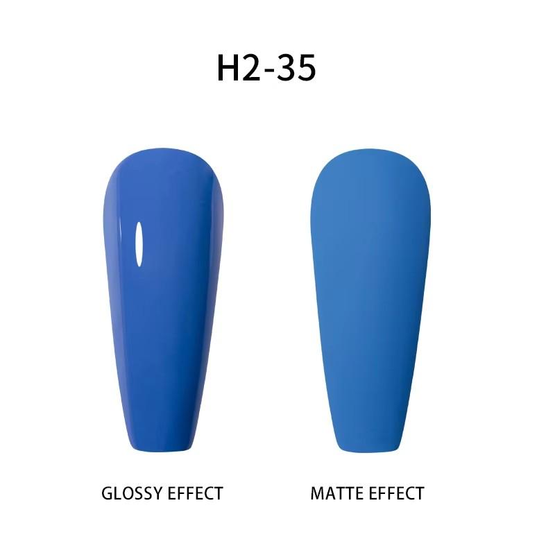 BEAU COLOR 8ML Nail Gel Polish High Pigment UV/LED Color Gel for Nail Art Design and Home DIY Manicure