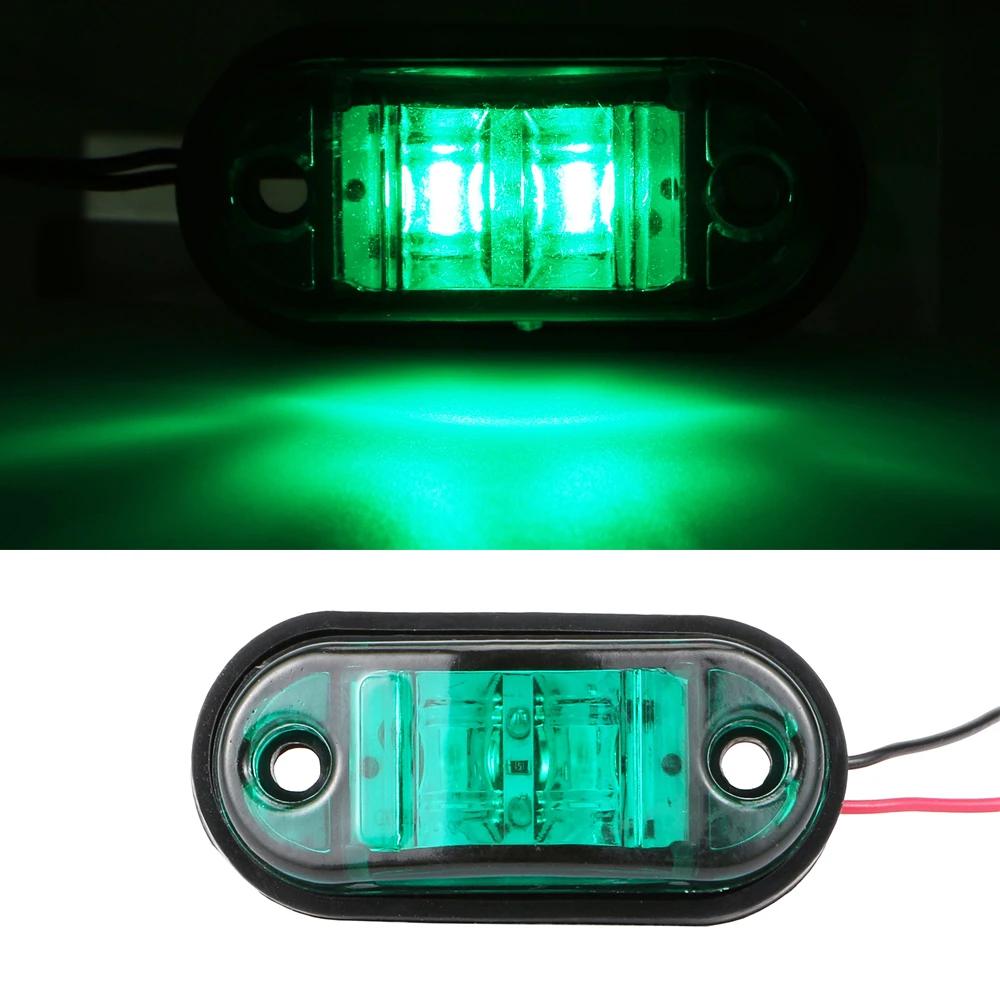 1 Pc/Pair 24v 12v Durable LED Side Marker Lights For Trucks Side Clearance Marker Light Clearance Lamp