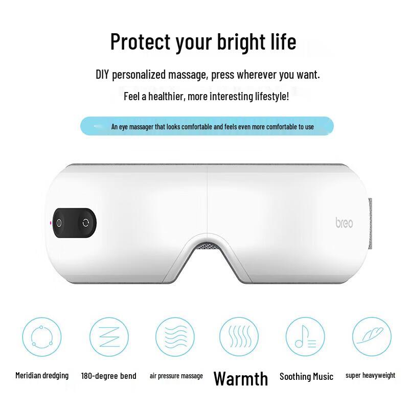 17.5x8.5x5.5 см, 318 г, Акупрессура, Воздушная компрессия, Нагрев, Магнитотерапия, Терапия красным светом