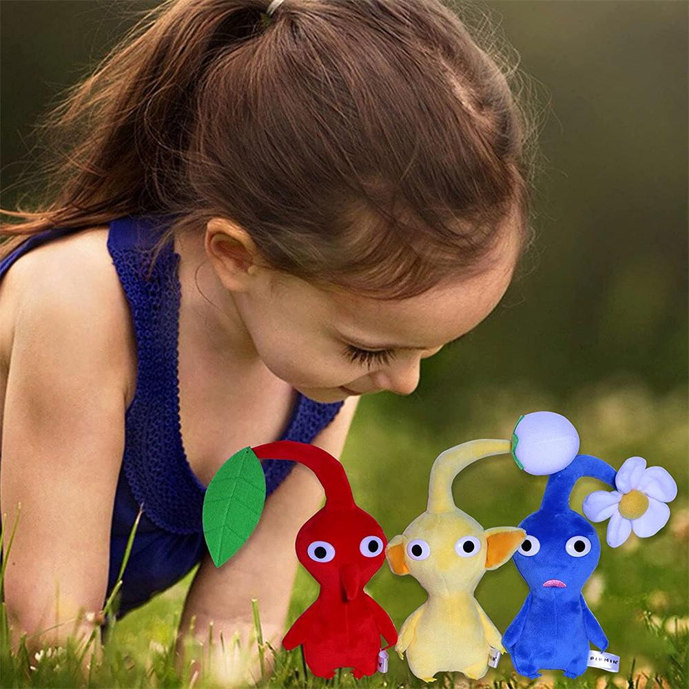 Cute Plant Character Plush Toy Soft Stuffed Doll Cartoon Game Merchandise Gift For Fans