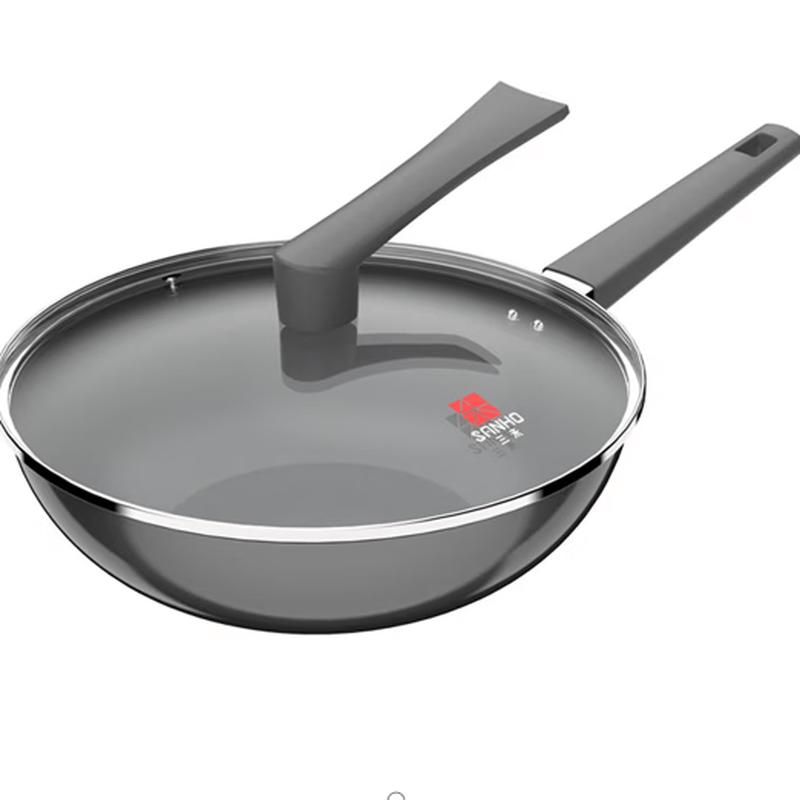 Sanhe Titanium Ceramic Non-stick Wok