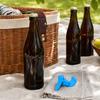 Einhand-Bieröffner 3D-gedruckter Flaschenverschluss-Öffner für Party Tragbares Flick-Off-Werkzeug für Camping BBQ Lustiges Gadget Geschenk für Männer