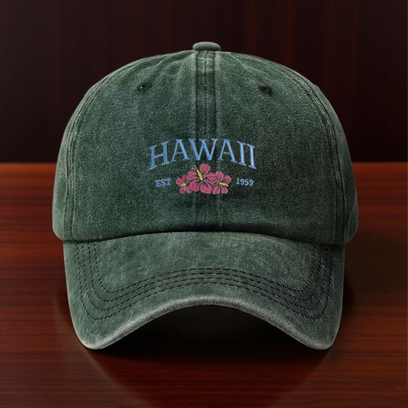 Baseball Cap Unstructured Low Profile Sun Protection Duck Tongue Hat Vintage Washed Cotton All-Match Trendy For Daily