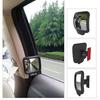 Adjustable Blind Spot Mirror Stick Wide Angle Car Rv Truck Van Side View Convex