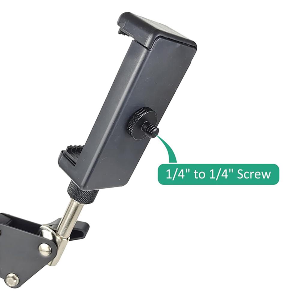 Tripod Adapter 1/4" Male to 1/4" Male to 3/8" Male Screw Connectors For GoPro Hero 13 12 11 10 9 Insta360 X5 X4 X3 DJI Action