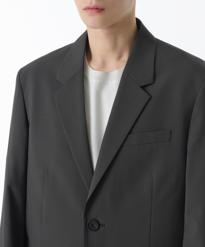 Musinsa Standard [Cooltandard] Oversized Blazer [Gunmetal]