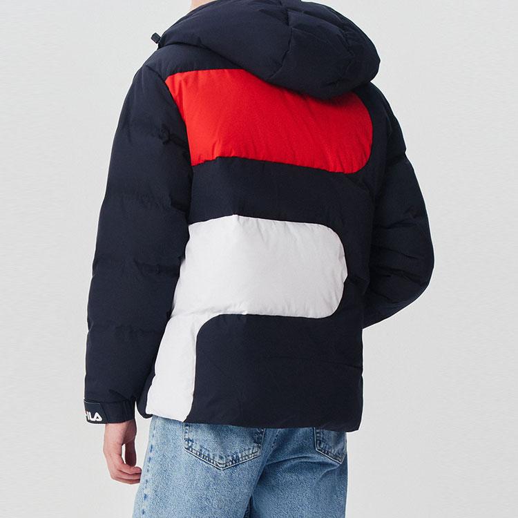 New FILA Down Jackets Men's Blue F51M148920FNV
